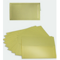 Gold Folding Metallic Foil Gift Card (3 1/2"x2 1/4")